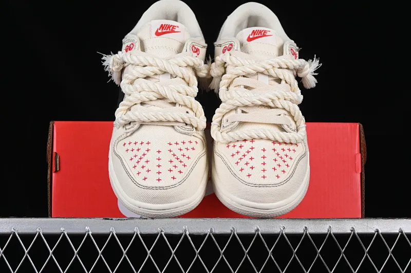 All categories Nk SB Dunk series Nk SB Dunk Low low-top sneakers J version Nk Dunk Low Retro "Light Orewood Brown" Bugs Bunny off-white SB low-top casual sneakers DV0834-100